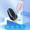 Keychain Portable Charger, Mini Power Emergency Pod Key Ring Cell Phone Charger, Ultra-compact External Fast Charging Power Bank I Phone/type C Battery