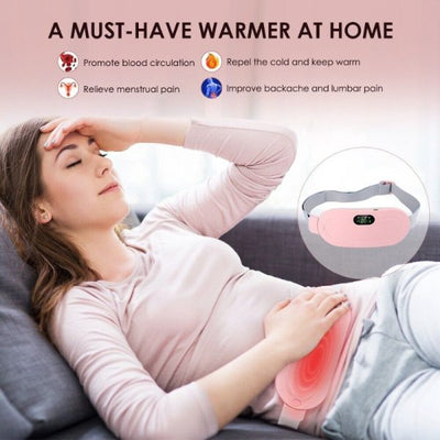 Heating And Vibrating Digital Period Pad For Healing Period Cramps – Women’s Care Pin Relief.