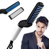 Multifunctional Hair Comb Brush Beard Hair Straighten Comb Quick Hairstyle For Men