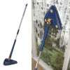 360° Rotatable Adjustable Cleaning Mop Extendable Triangle Mop With Long Handle Hand Twist Quick Dry Mop Multifunctional Microfiber Wet And Dry Mop For Floor Wall