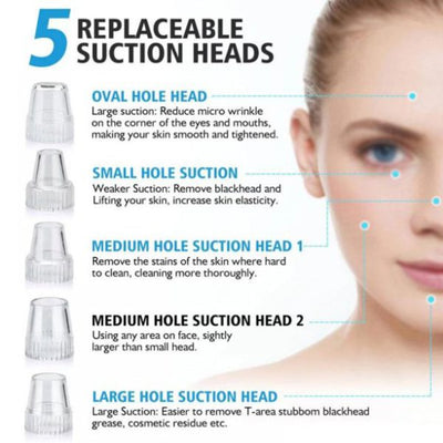 Electric Suction Blackhead Instrument Home Beauty Instrument Blackhead Pore Cleaning (rechargable)